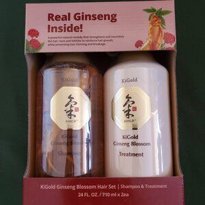 Daeng Gi Meo Ri Ki Gold Ginseng Blossom Shampoo & Treatment Set 24 fl oz…